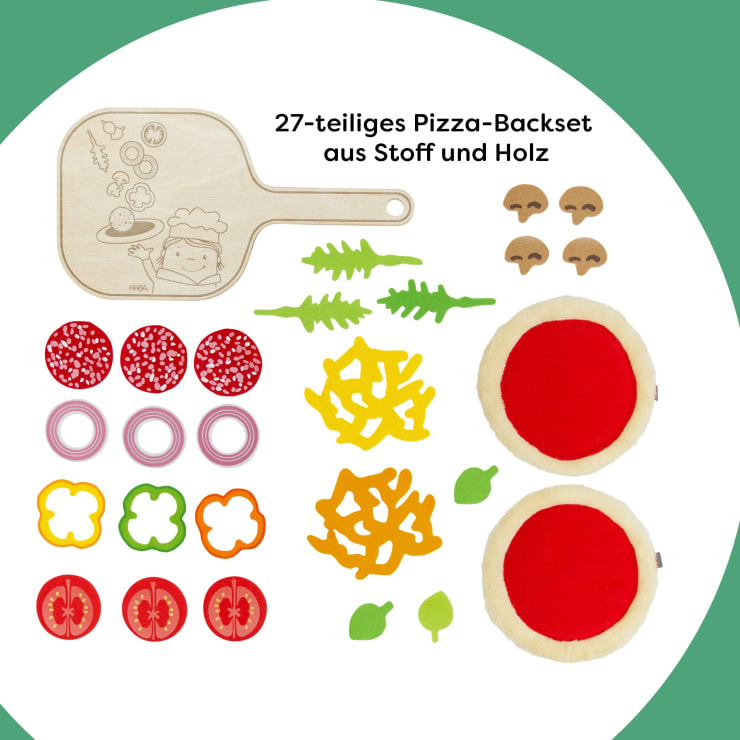 Creative Play – Pizza Set with Pizza Board