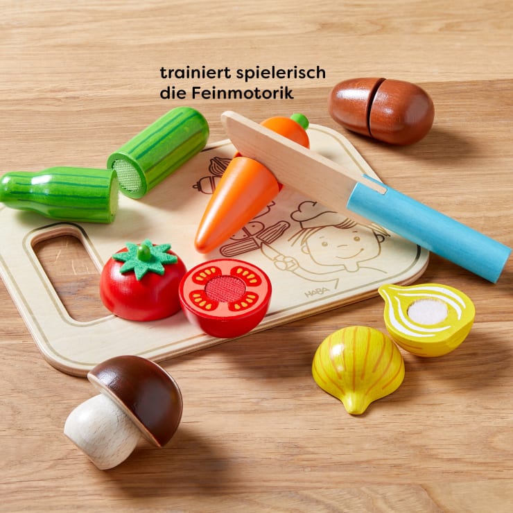 Creative Play – Gemüse-Set mit Brettchen & Messer