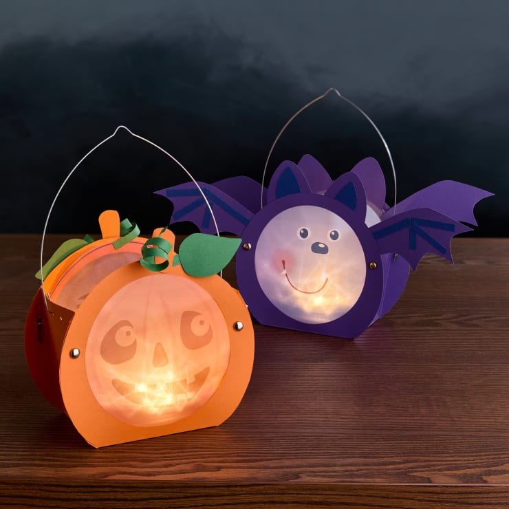 Craft Set - Halloween Paper Fastener Lantern
