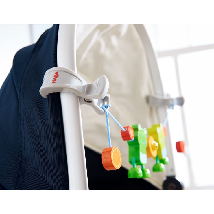 Befestigungsklammern für Kinderwagen & Spielzeug, 4 Stück