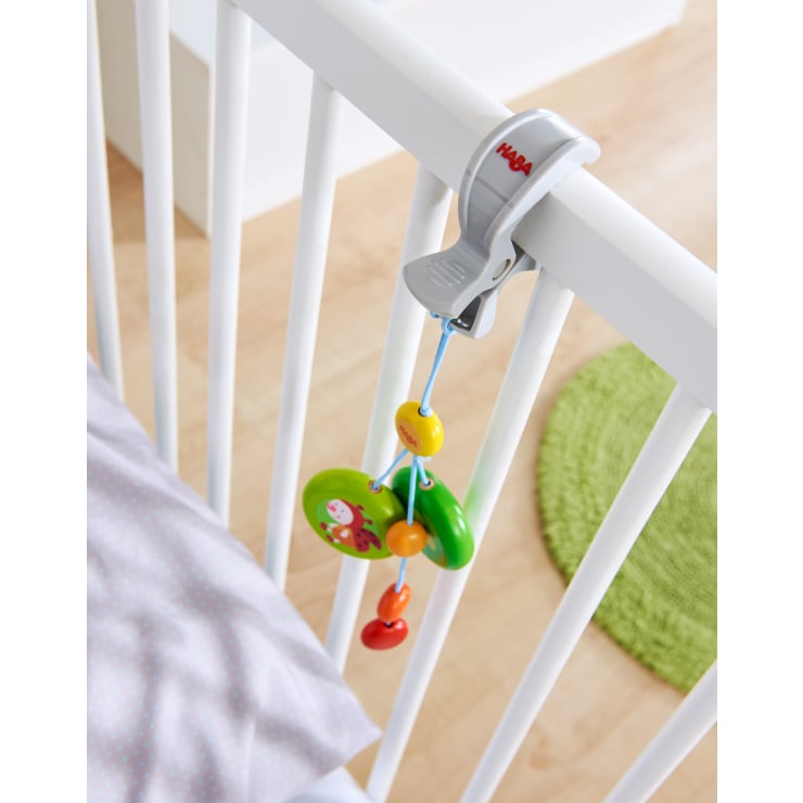Befestigungsklammern für Kinderwagen & Spielzeug, 4 Stück