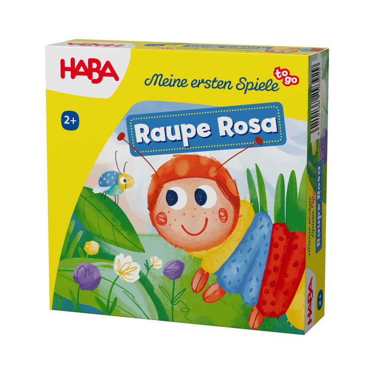 Meine ersten Spiele, Raupe Rosa, Dominospiel, ab 2 J.