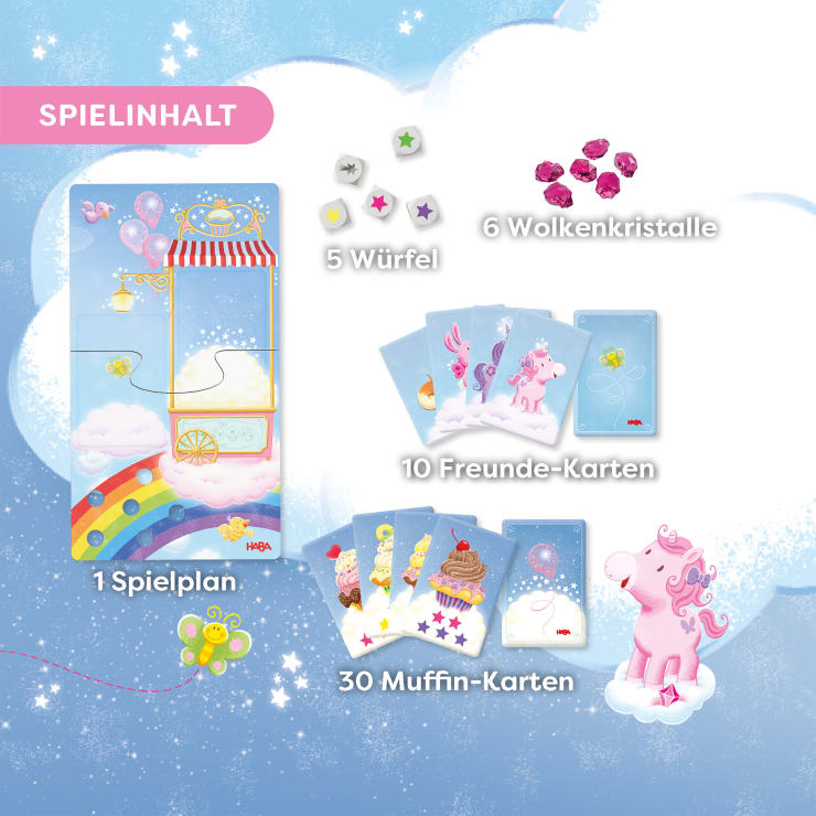 Einhorn Glitzerglück - Magischer Würfelspaß