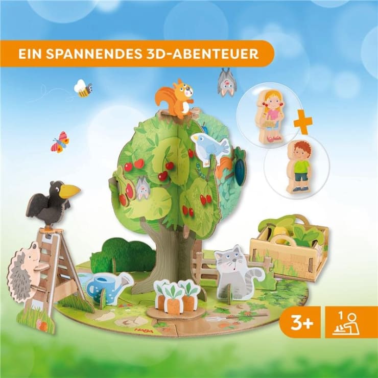 3D-Puzzle-Spielwelt Obstgarten