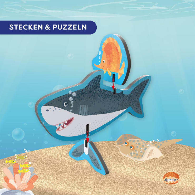 3D Puzzle Play World: Underwater