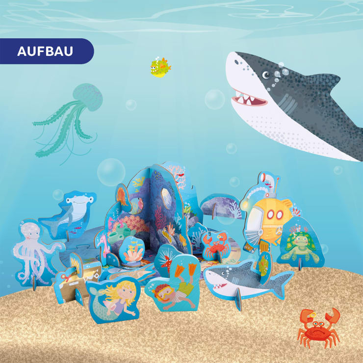 3D Puzzle Play World: Underwater