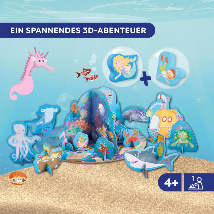 3D Puzzle Play World: Underwater