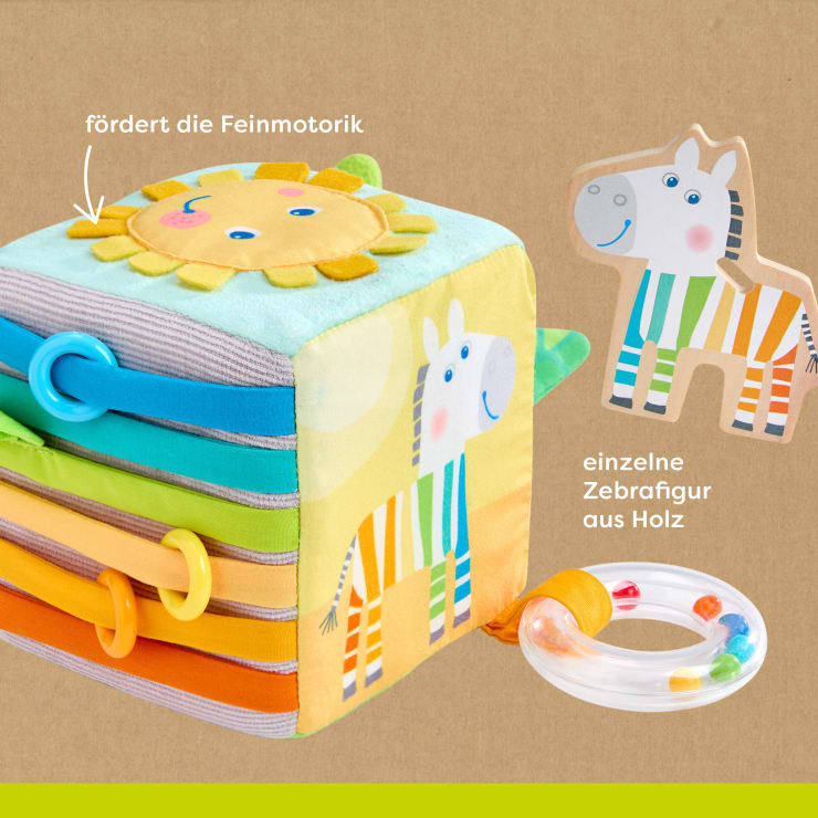 Entdeckerwürfel Zebra
