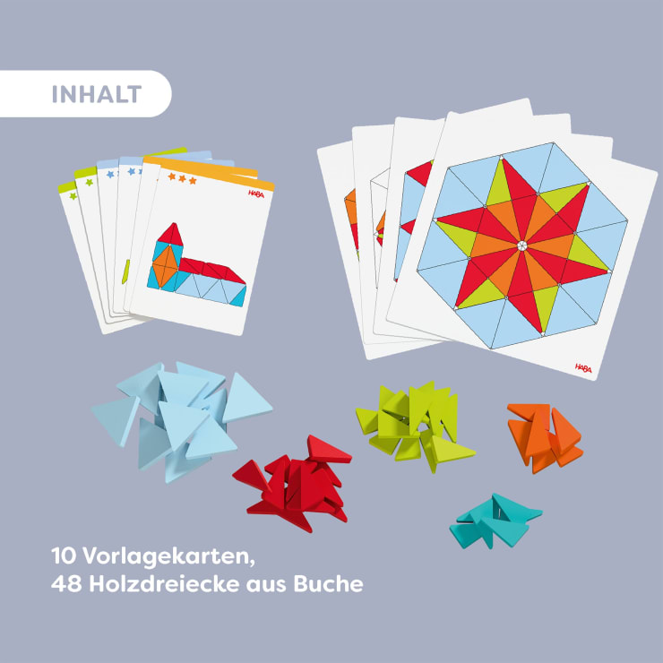 Mosaic triangles arranging game