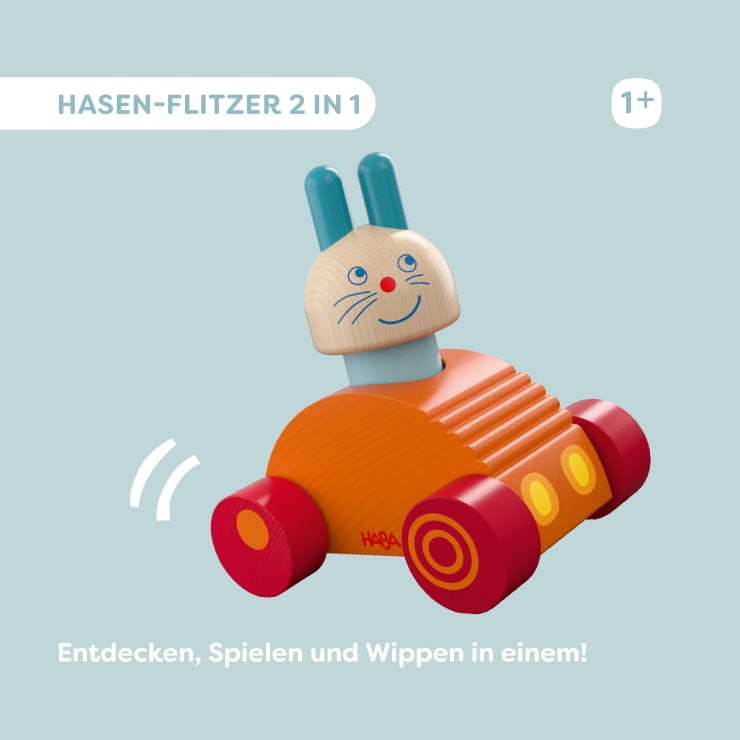 Entdeckerfahrzeug Hasen-Flitzer