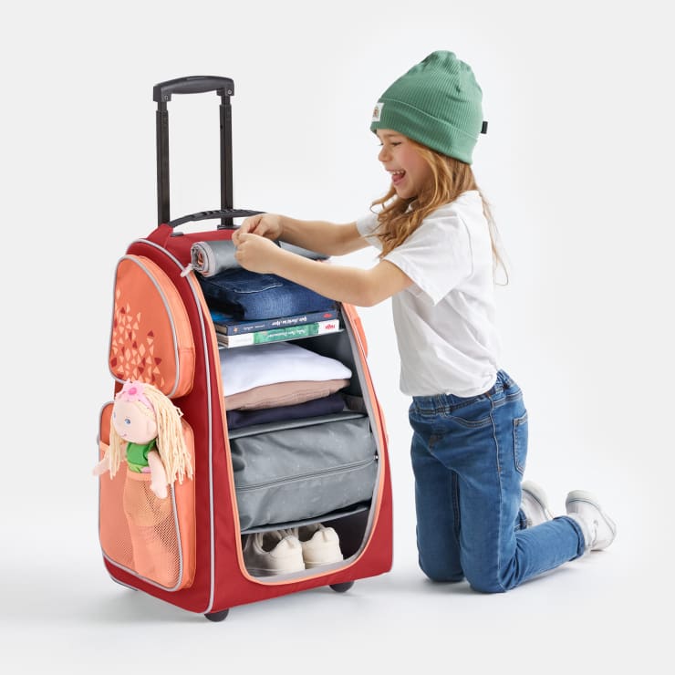 Kinder-Schranktrolley, 2 Rollen