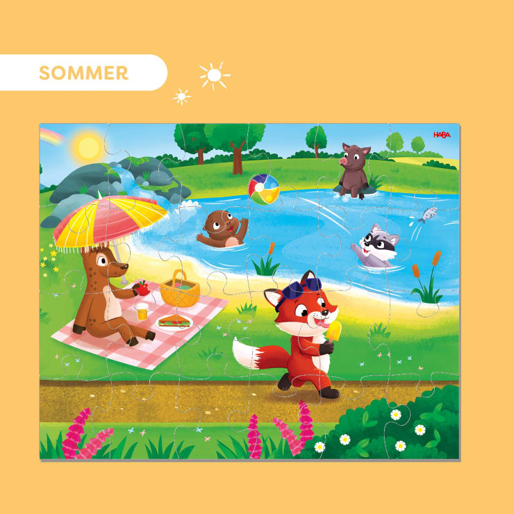 Puzzle Jahreszeiten