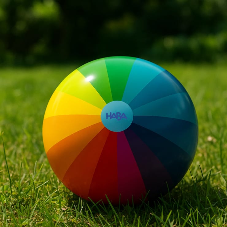 Ball Regenbogenfarben