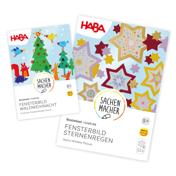 2 Sachenmacher Bastelsets – Weihnachten, ab 5 Jahren