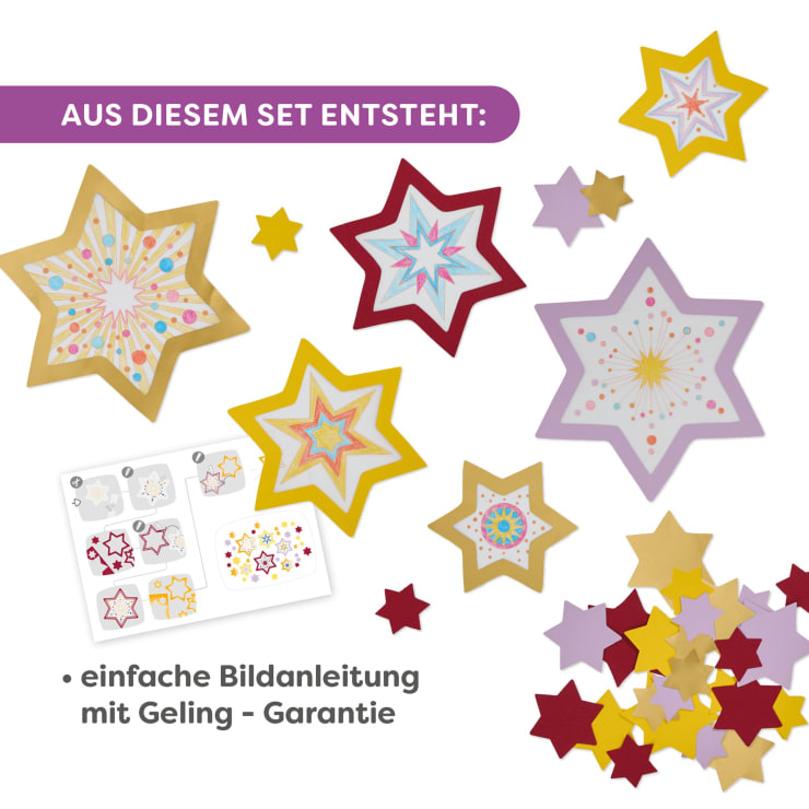 2 Sachenmacher Bastelsets – Weihnachten, ab 5 Jahren