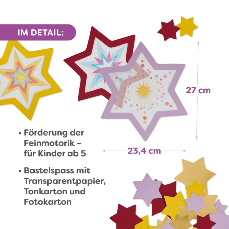 2 Sachenmacher Bastelsets – Weihnachten, ab 5 Jahren