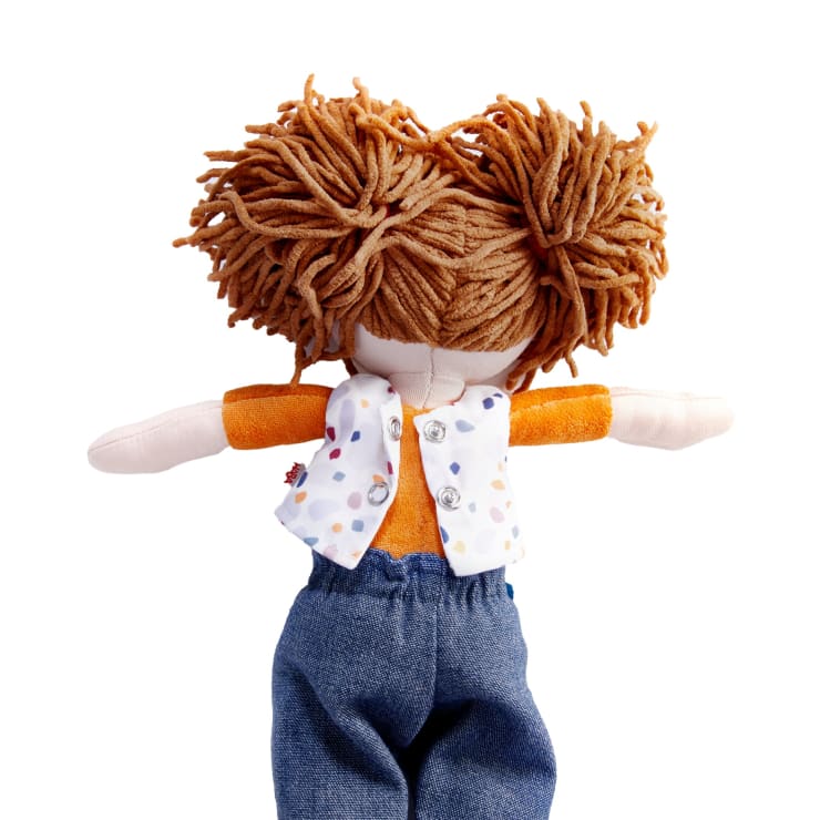Stoffpuppe Malou, 30 cm