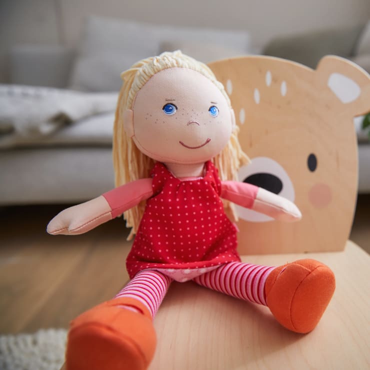 Stoffpuppe Annelie, 30 cm