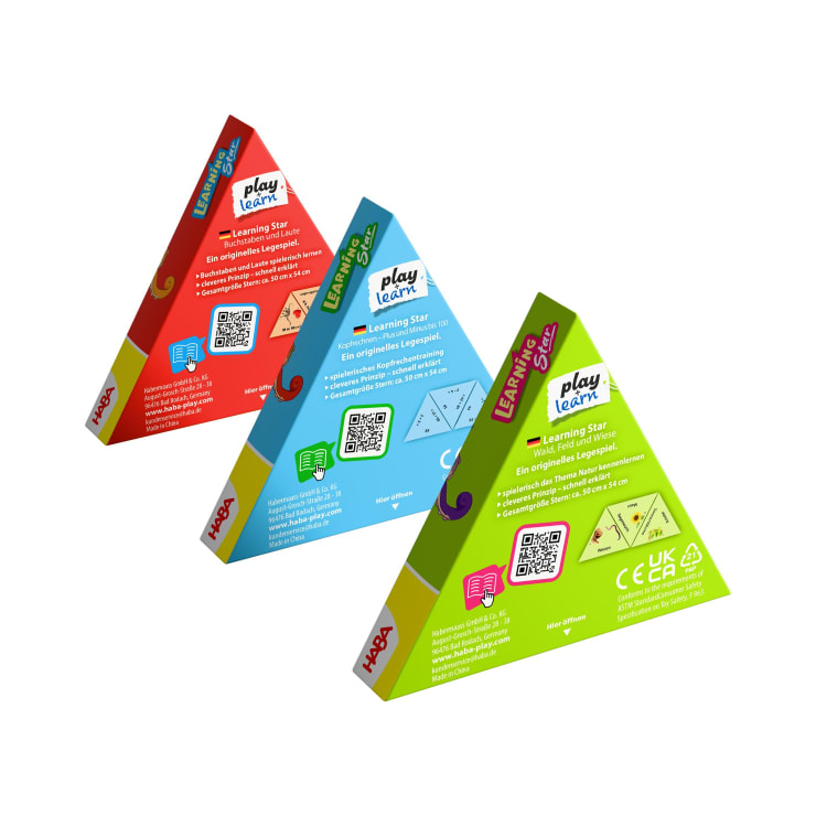 3er Set Learning Star