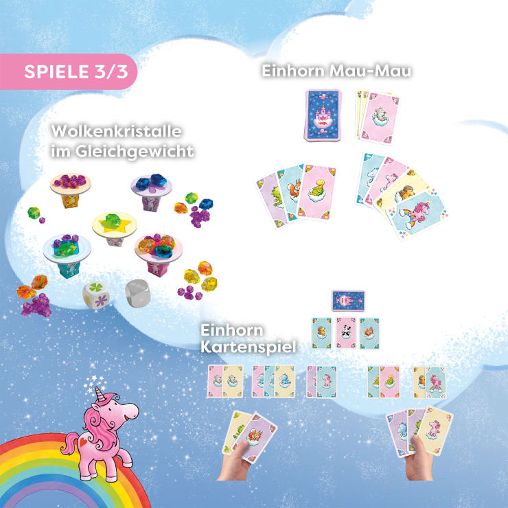 Einhorn Glitzerglück – Spielesammlung