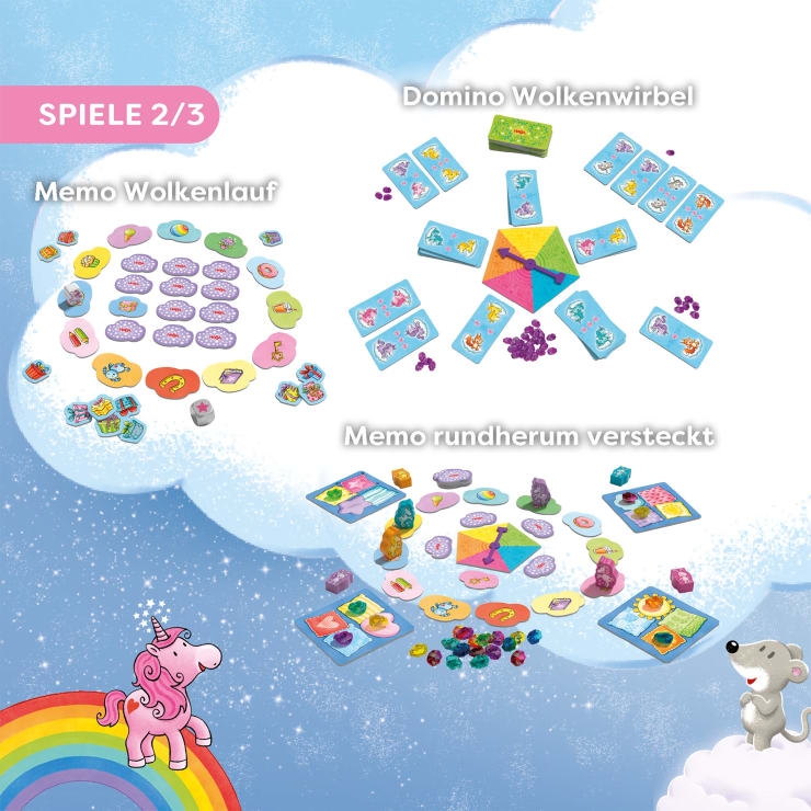 Einhorn Glitzerglück – Spielesammlung