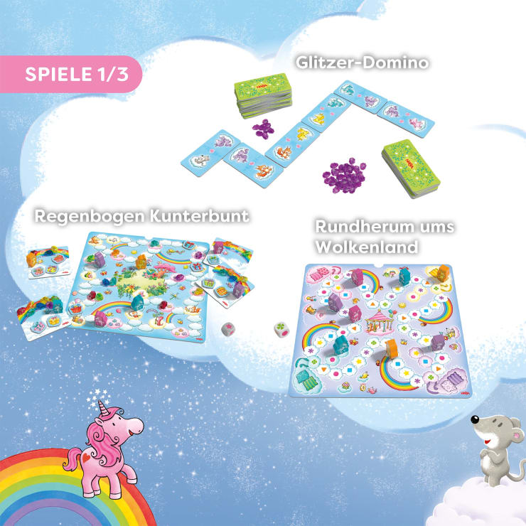 Einhorn Glitzerglück – Spielesammlung