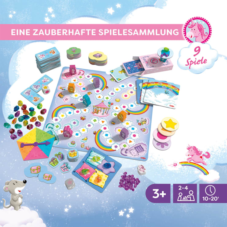 Einhorn Glitzerglück – Spielesammlung
