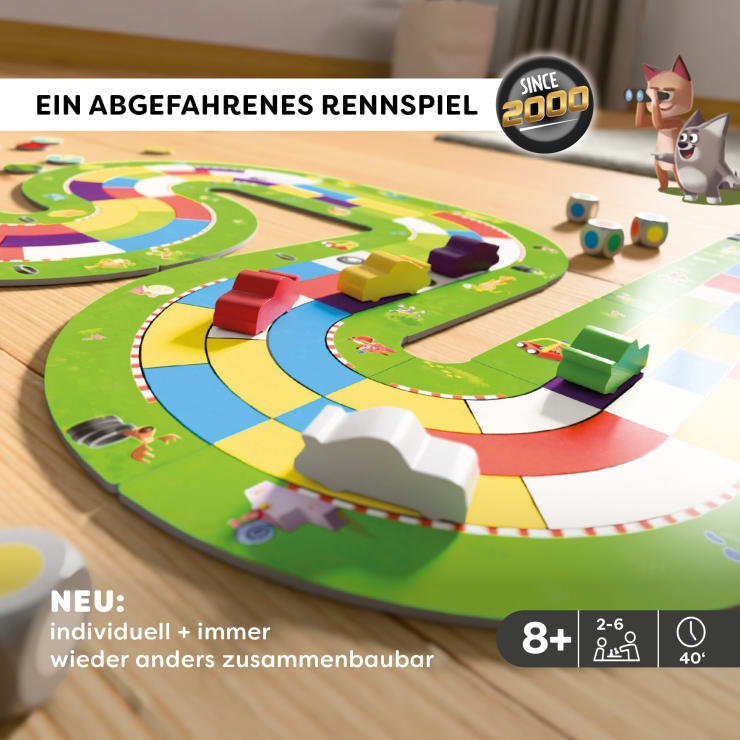 Monza, Autorennspiel, ab 5 Jahren, Neuauflage