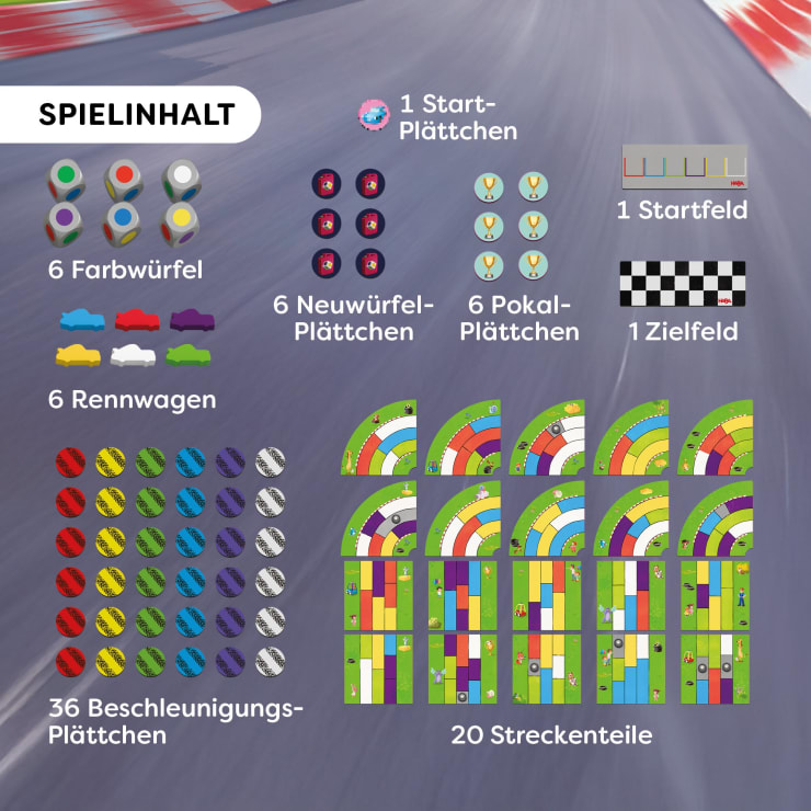 Monza, Autorennspiel, ab 5 Jahren, Neuauflage