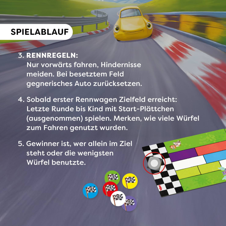 Monza, Autorennspiel, ab 5 Jahren, Neuauflage