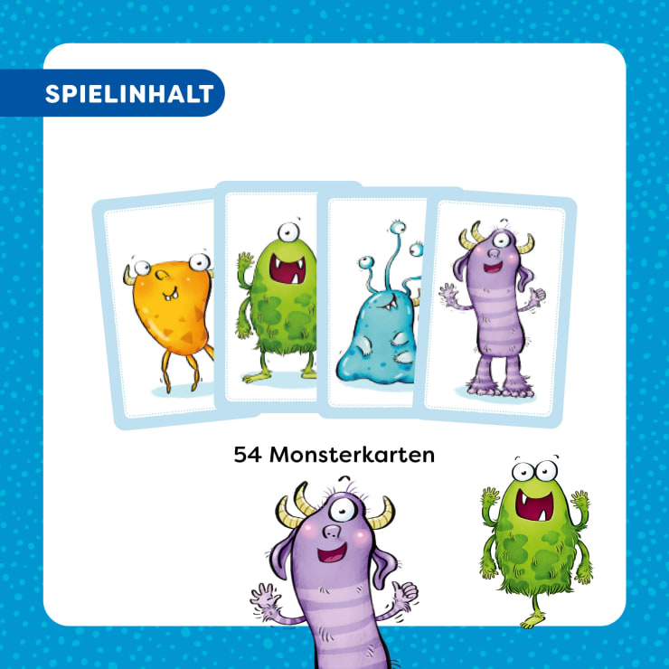 Monster TRUMPF, Kartenspiel ab 5 Jahren
