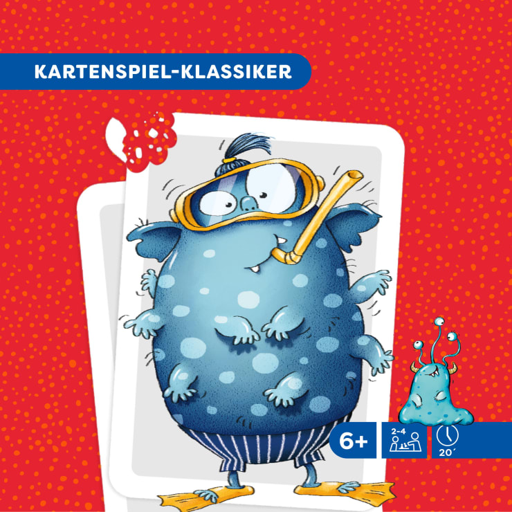 Monster ROMMÉ, Kartenspiel ab 6 Jahren