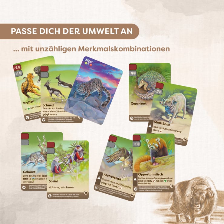 Nature, Ökosystem-Spiel, ab 10 Jahren