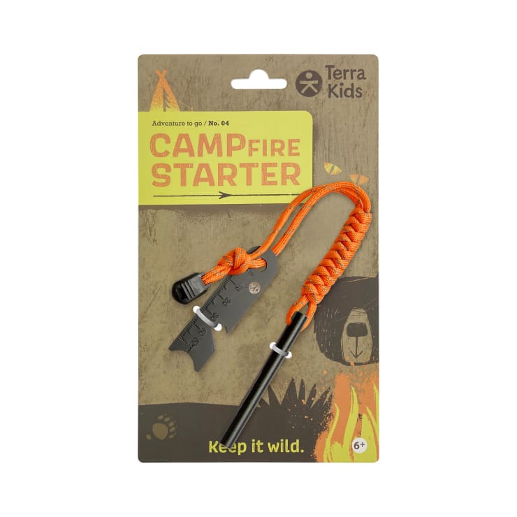 Terra Kids Feuerstahl für Kinder, Feuerstarter-Set ab 6 Jahren