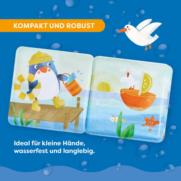 Badebuch Pinguin