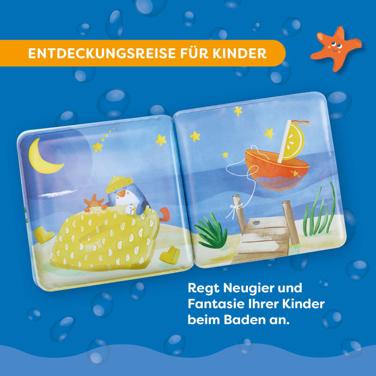 Badebuch Pinguin