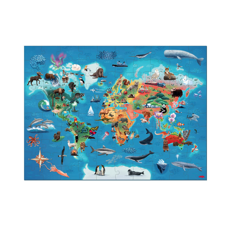 Puzzle Weltkarte