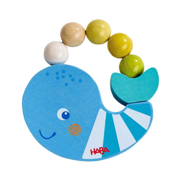 Whale Rattle Grasping Toy