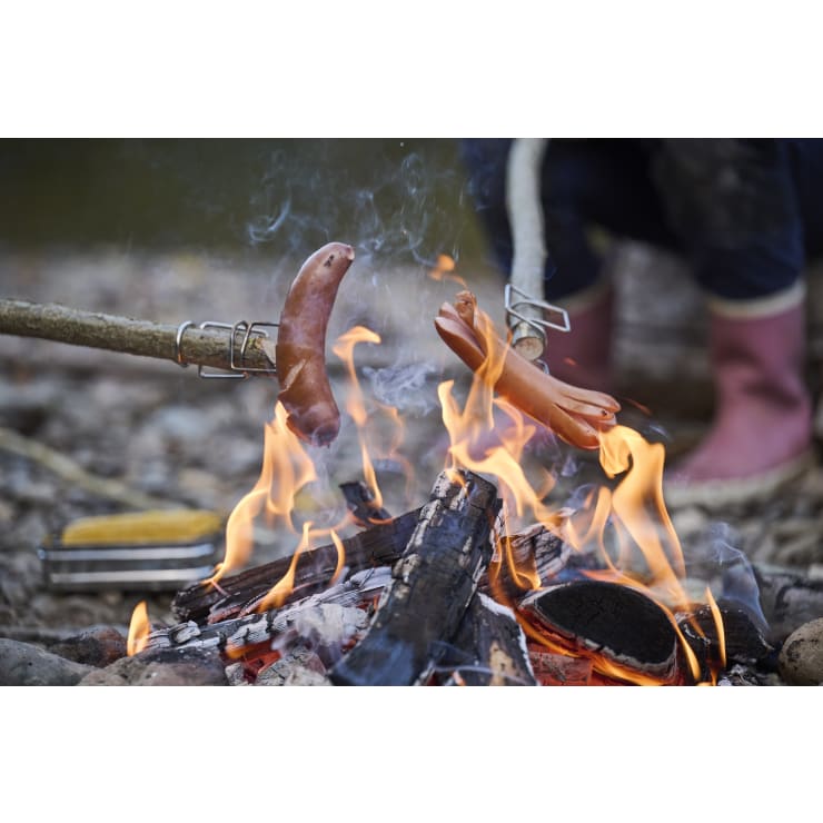 Terra Kids Grillspieß-Aufsatz für Kinder, sicheres Grillzubehör ab 4 J
