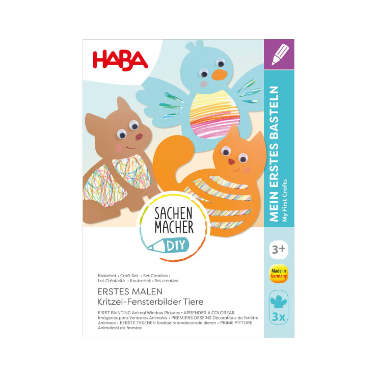 Craft Set – First Painting: Animal Window Pictures