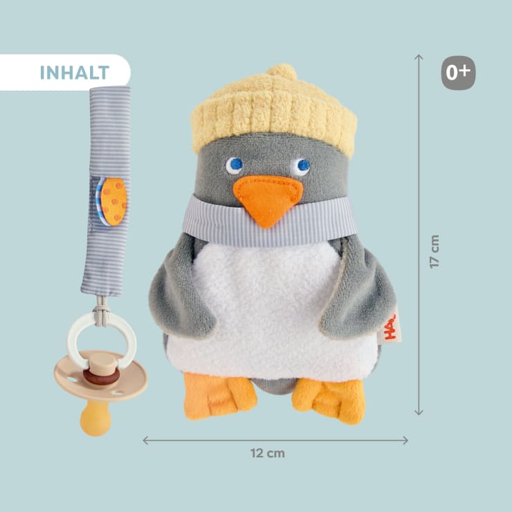 Schnullertier Pinguin