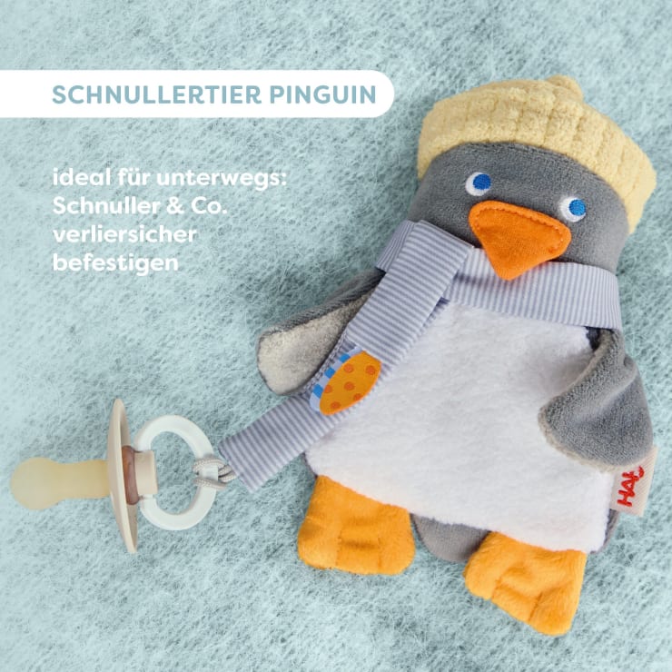 Schnullertier Pinguin