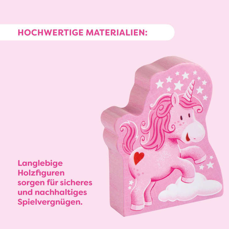 Spielwelt im Koffer - Einhorn Glitzerglück
