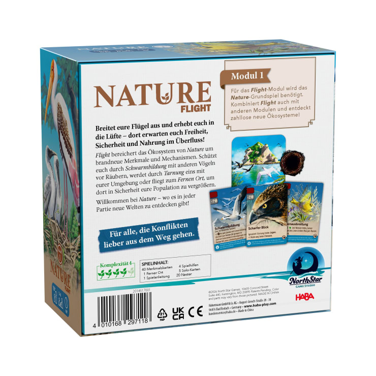 Nature Flight, Erweiterung Modul 1, ab 10 Jahren