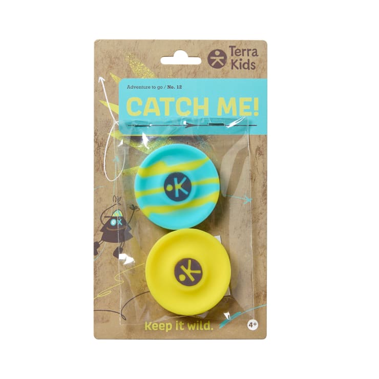 Terra Kids Pocket-Frisbee, Mini-Frisbee für Kinder, 2 Stück, ab 4