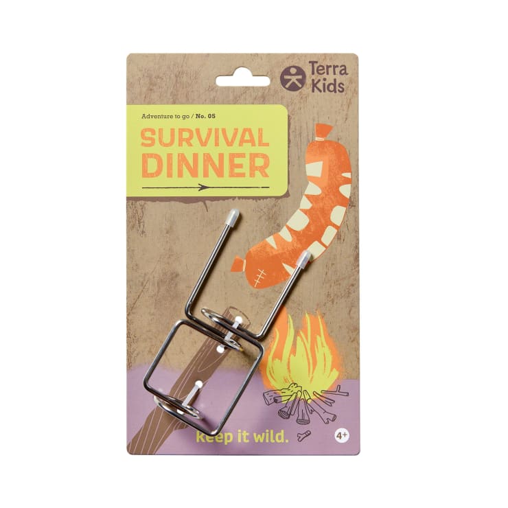 Terra Kids Grillspieß-Aufsatz für Kinder, sicheres Grillzubehör ab 4 J