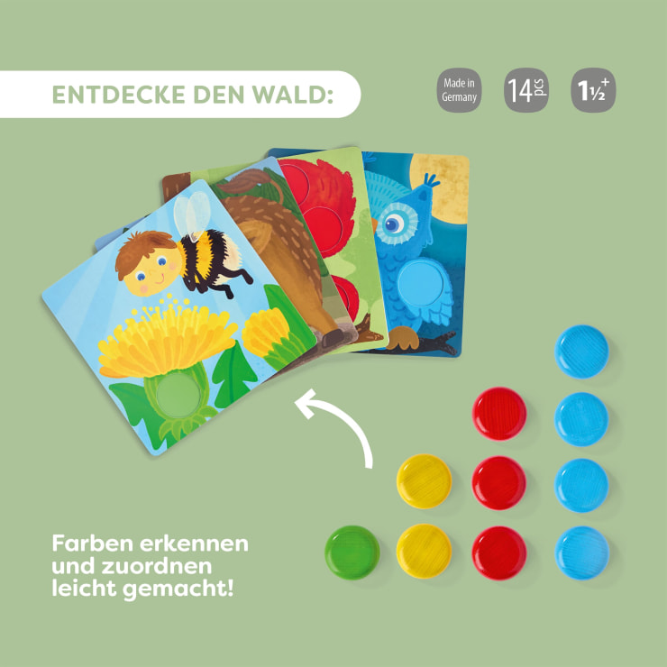 Zuordnungsspiel Waldtiere