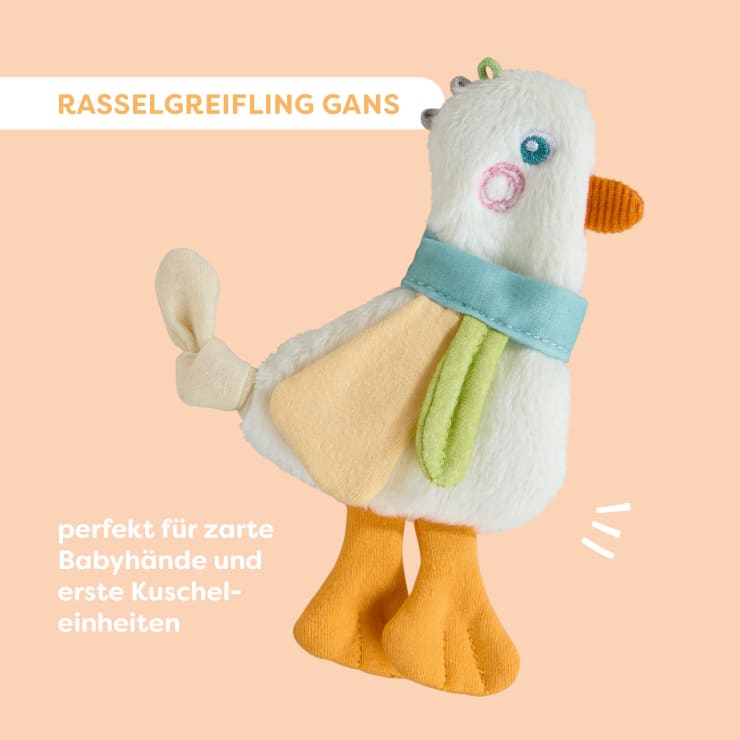 Rasselgreifling Gans