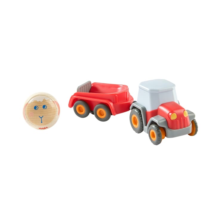 HABA-Cars Traktor mit Kugel-Anhänger
