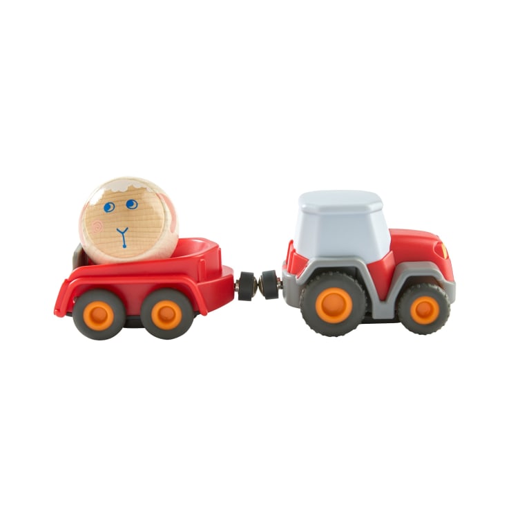 HABA-Cars Traktor mit Kugel-Anhänger